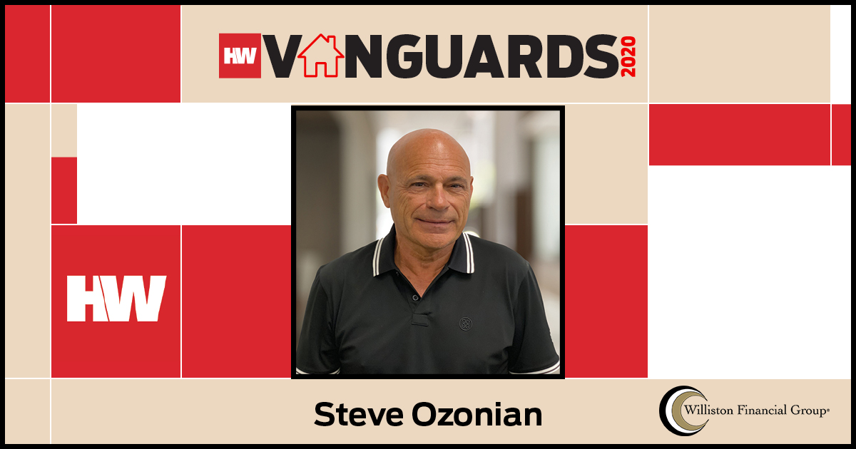 WFG CEO Steve Ozonian wins 2020 HW Vanguard Award